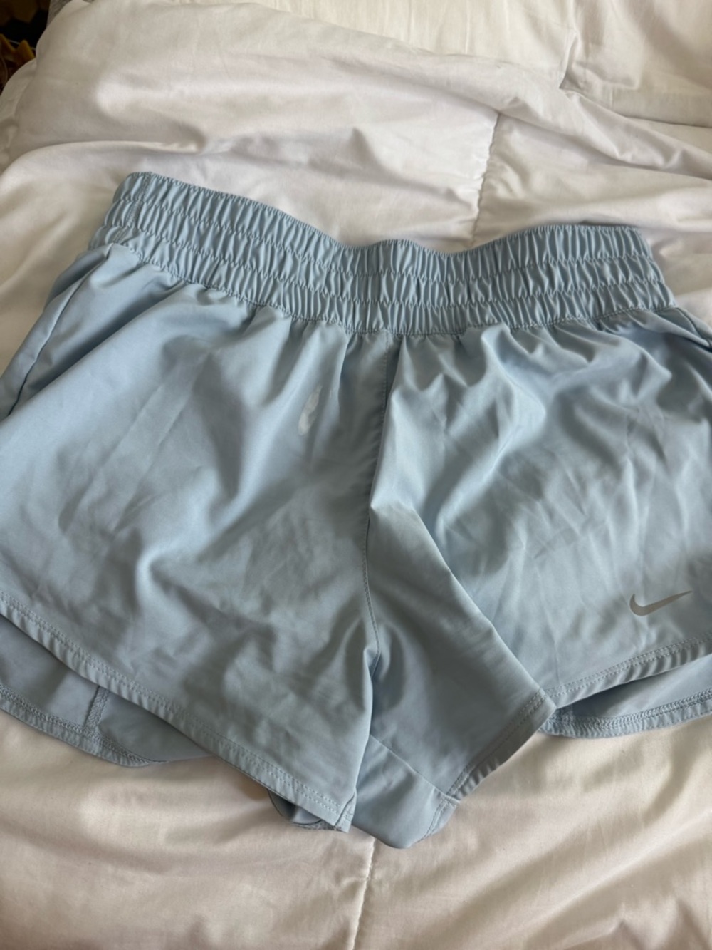 Nike Women’s Sky Blue Athletic Running Shorts